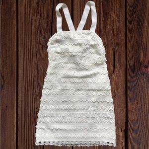 Ted Baker London Eleynor Mini White Dress Size 0